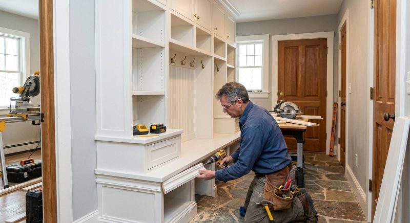 Built In Storage Installation in Raleigh, NC