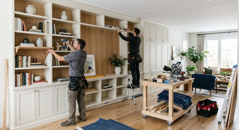 Custom Shelving Installation in Durham, NC