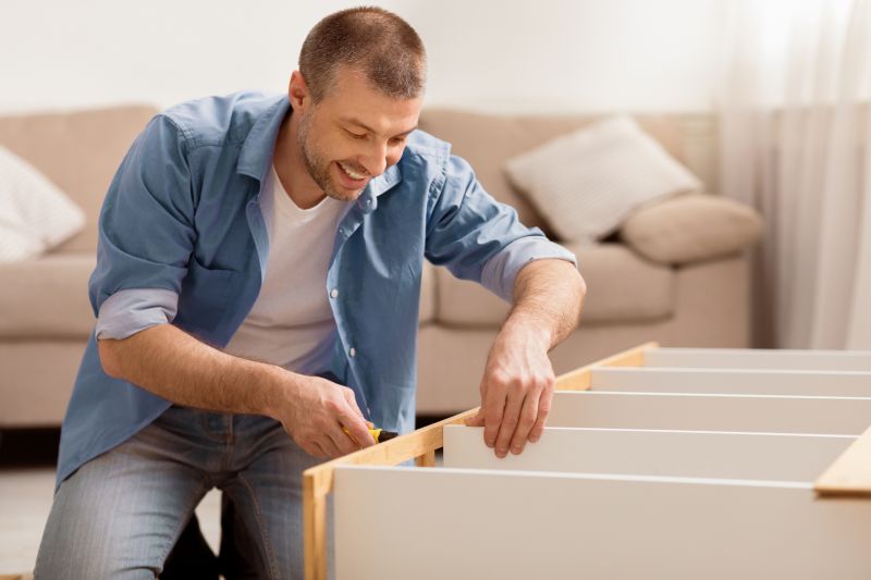 Inspecting Repaired Furniture